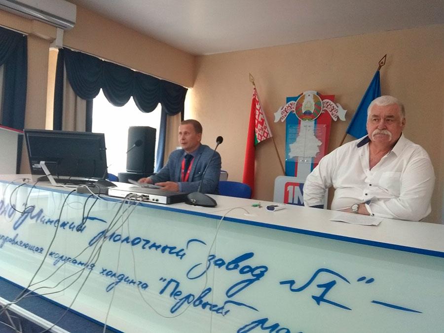 Рабочая встреча начальника главного управления идеологической работы и по делам молодежи Мингорисполкома.