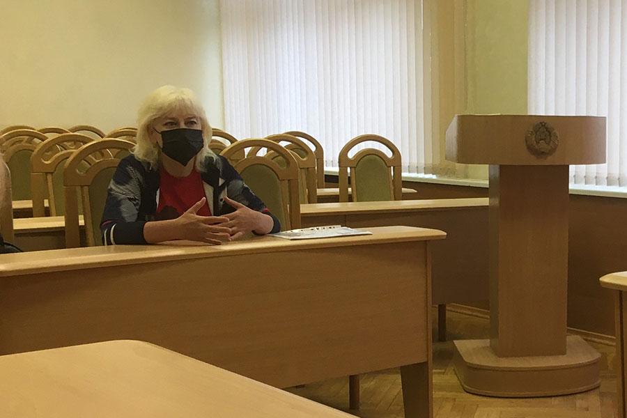 Марина Ильина провела выездной личный приём граждан в администрации Партизанского района Минска