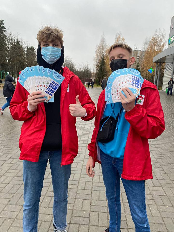 COVID-патруль в Партизанском районе г.Минска.