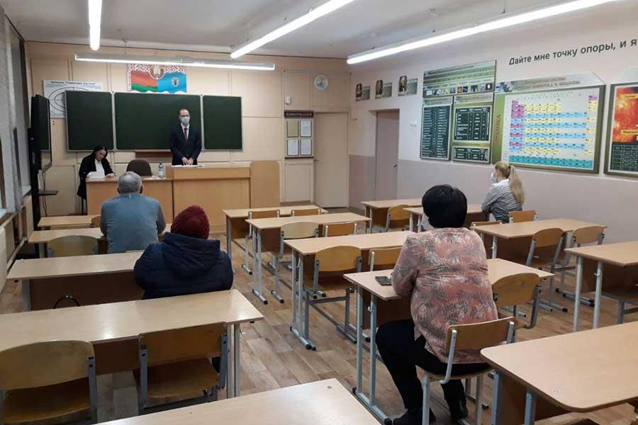 В Партизанском районе г.Минска состоялись встречи с населением 