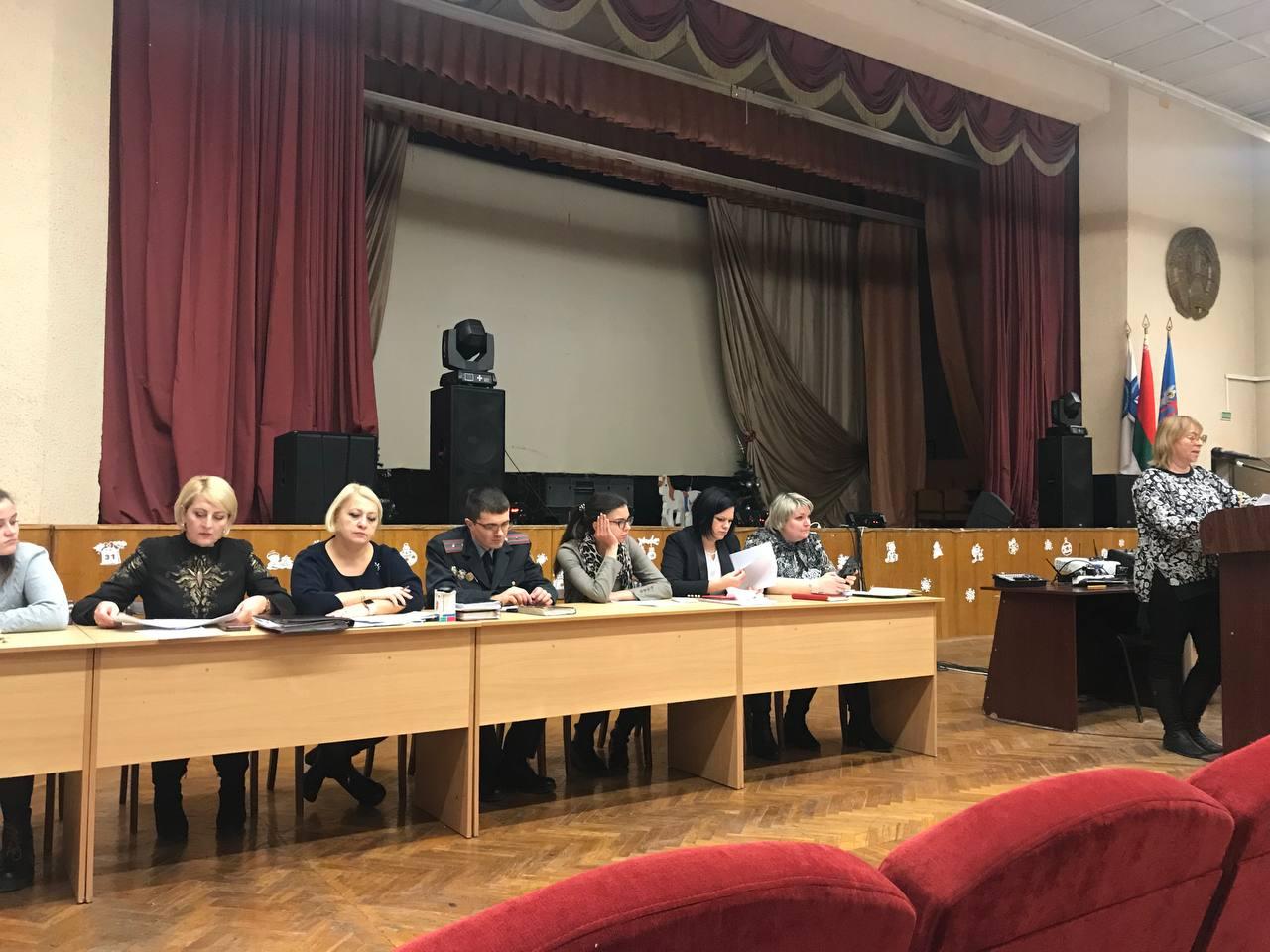 Выездное заседание комиссии по делам несовершеннолетних администрации Партизанского района