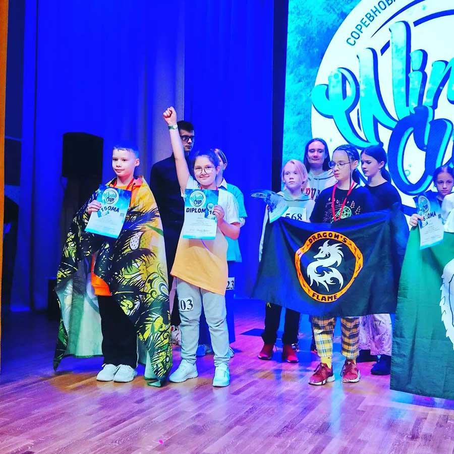 Поздравляем призеров и победителей соревнований по современным танцам "Winter Cup 2022"