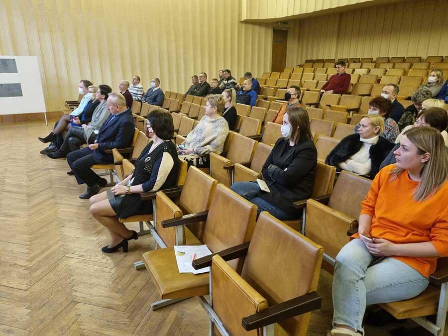 16 февраля 2022 года на базе КУП СМЭП Мингорисполкома состоялась диалоговая площадка "Будущее выбираем вместе!"