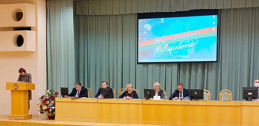 Татьяна Рунец приняла участие в заседании администрации Партизанского района г. Минска