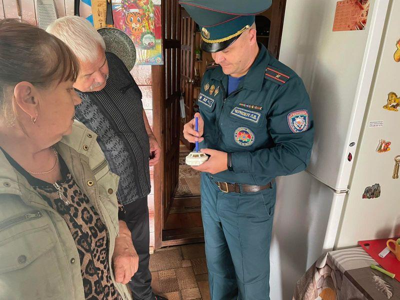 Профилактическая работа в жилом секторе.