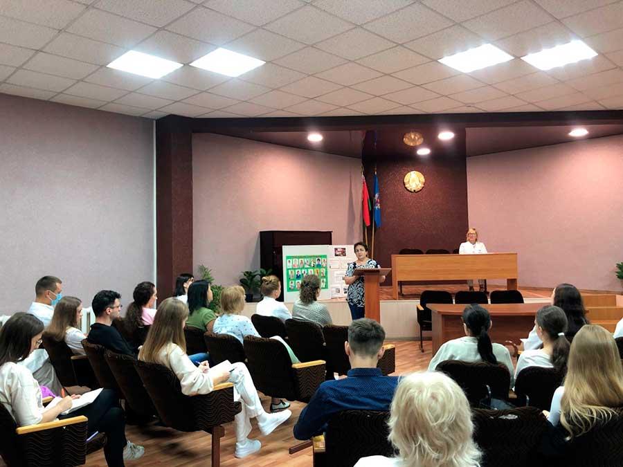 01.08.2022 в учреждении здравоохранении «14-я центральная районная поликлиника Партизанского района г.Минска» состоялось чествование молодых специалистов