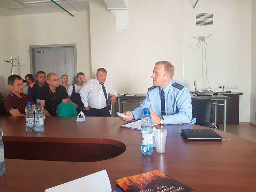 Диалоговая площадка на тему геноцида белорусского народа состоялась в трудовом коллективе ООО 'Технопарк" 5 августа