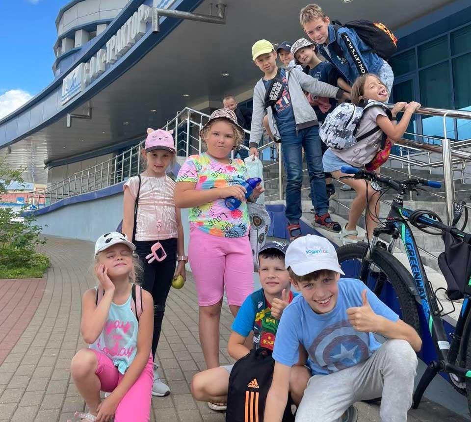 Сегодня у детей и подростков Партизанского района г.Минска - День спорта и здоровья