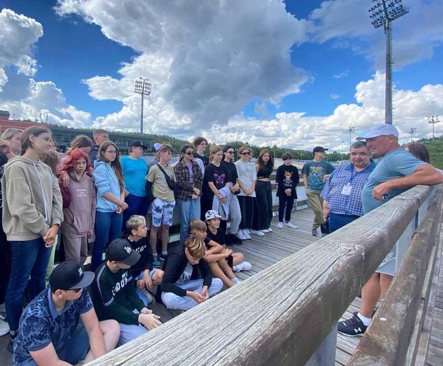 Отдыхающие ребята оздоровительного лагеря "Беларусь" побывали в "Раубичах" в рамках реализации программы "Школа активного гражданина"