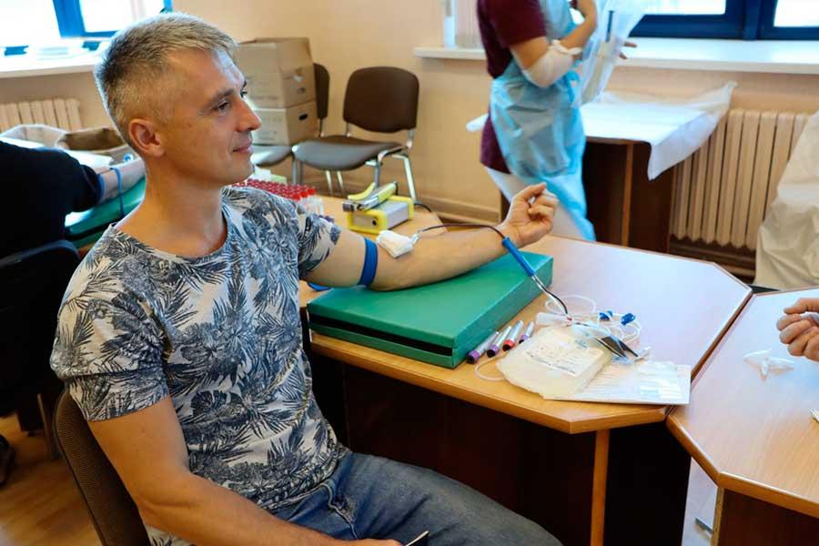 22 августа на ММЗ прошел день донора!