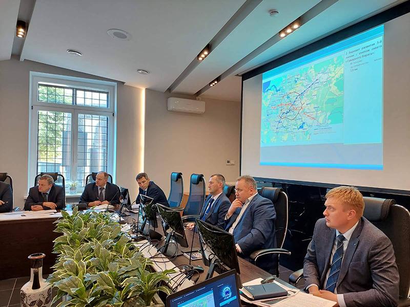 31 августа 2022 года состоялась встреча с трудовым  коллективом аппарата управления УП "МИНСКМЕТРОСТРОЙ"