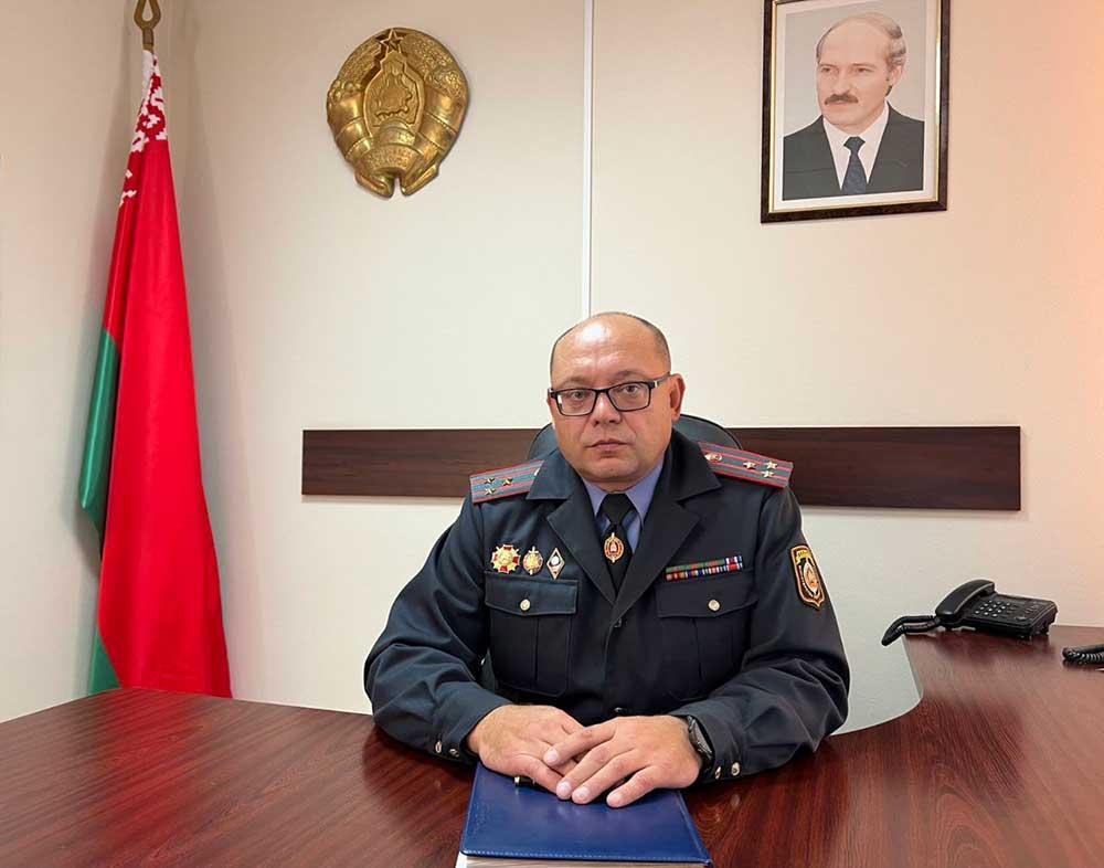 Начальник Партизанского РУВД г.Минска полковник милиции Виталий Михайлович Макрицкий осуществил прием граждан