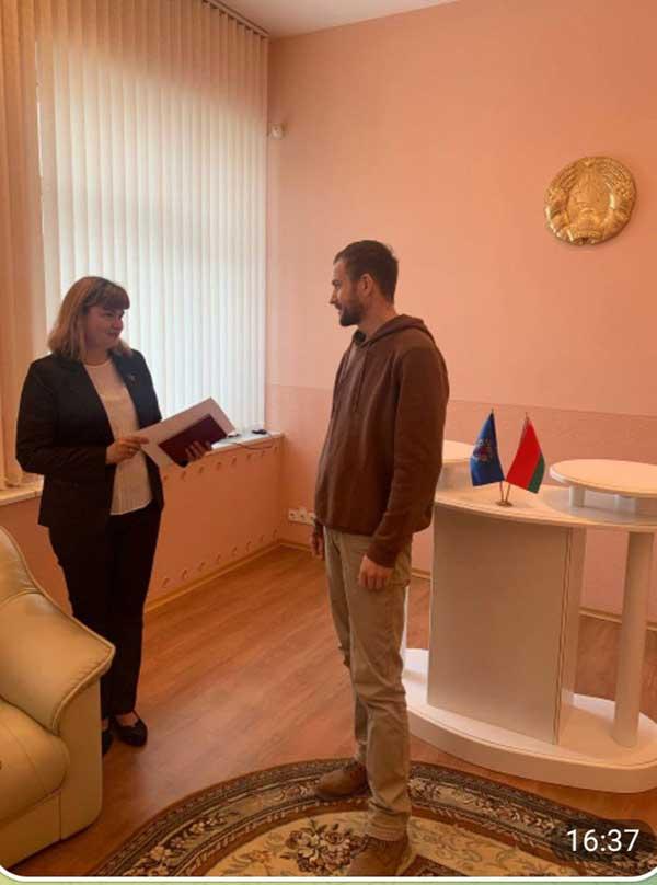 27.09.2022 в отделе ЗАГС администрации Партизанского района г. Минска был зарегистрирован 1000 ребёнок!