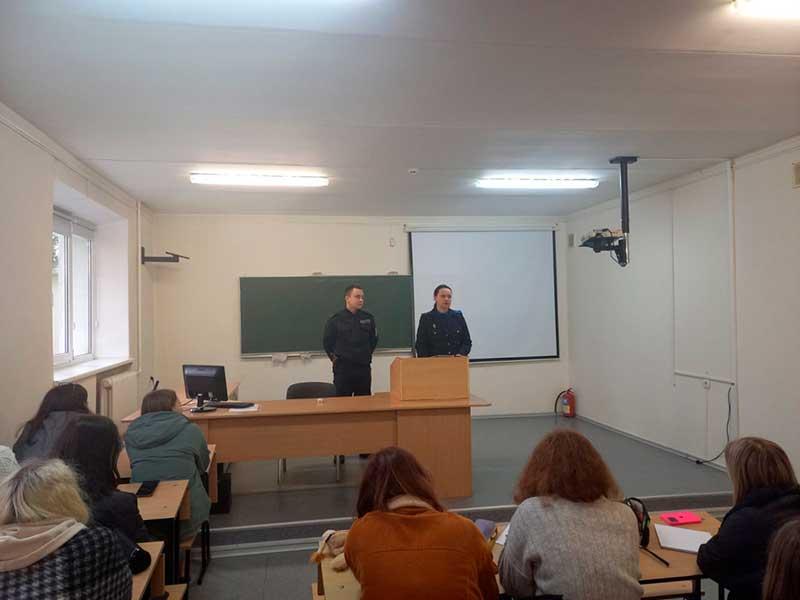 26 сентября 2022 г. состоялась встреча студентов факультета экологической медицины с представителями Партизанского РОСК