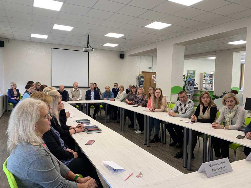 Встреча сотрудников МГЭИ им. А. Д. Сахарова БГУ с прокурором Партизанского района г. Минска