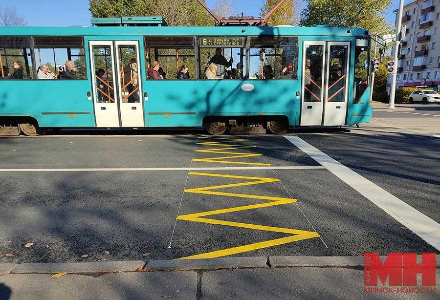 На Долгобродской приподняли зоны посадки и высадки пассажиров трамваев