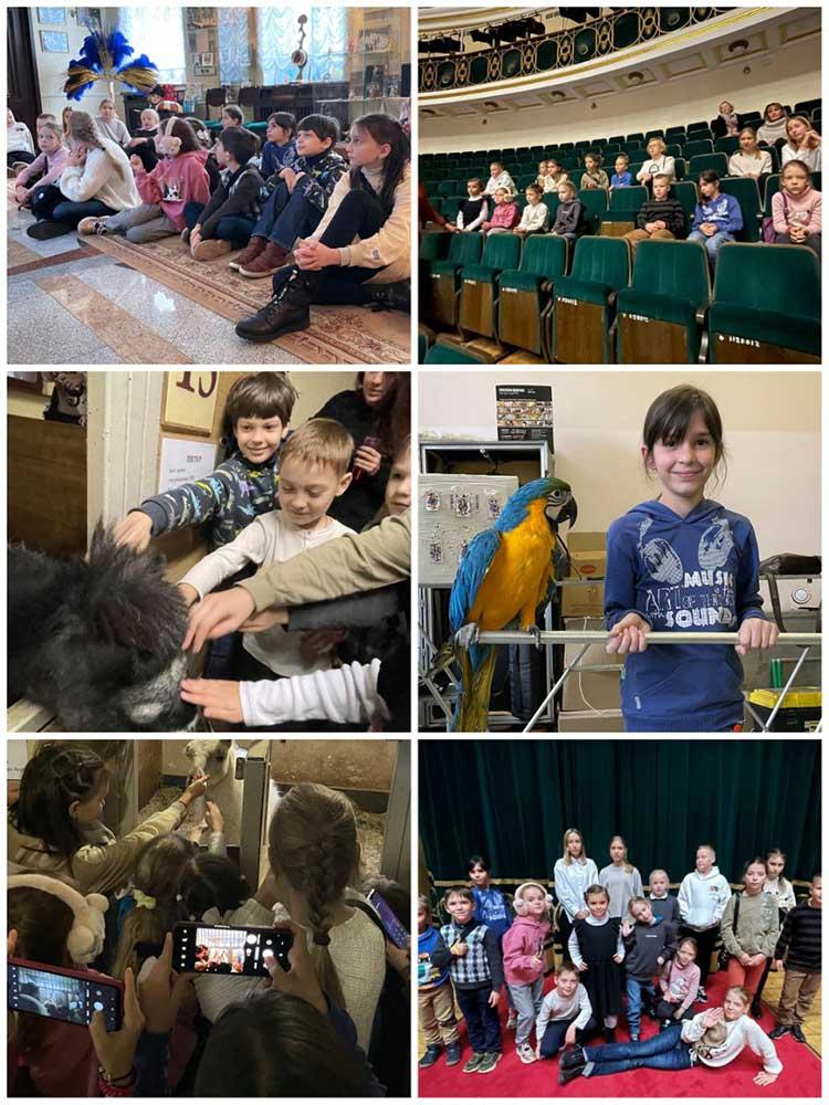 В Белгосцирке для детей своих работников 20.10.2022 провели экскурсию, приуроченную к Неделе родительской любви