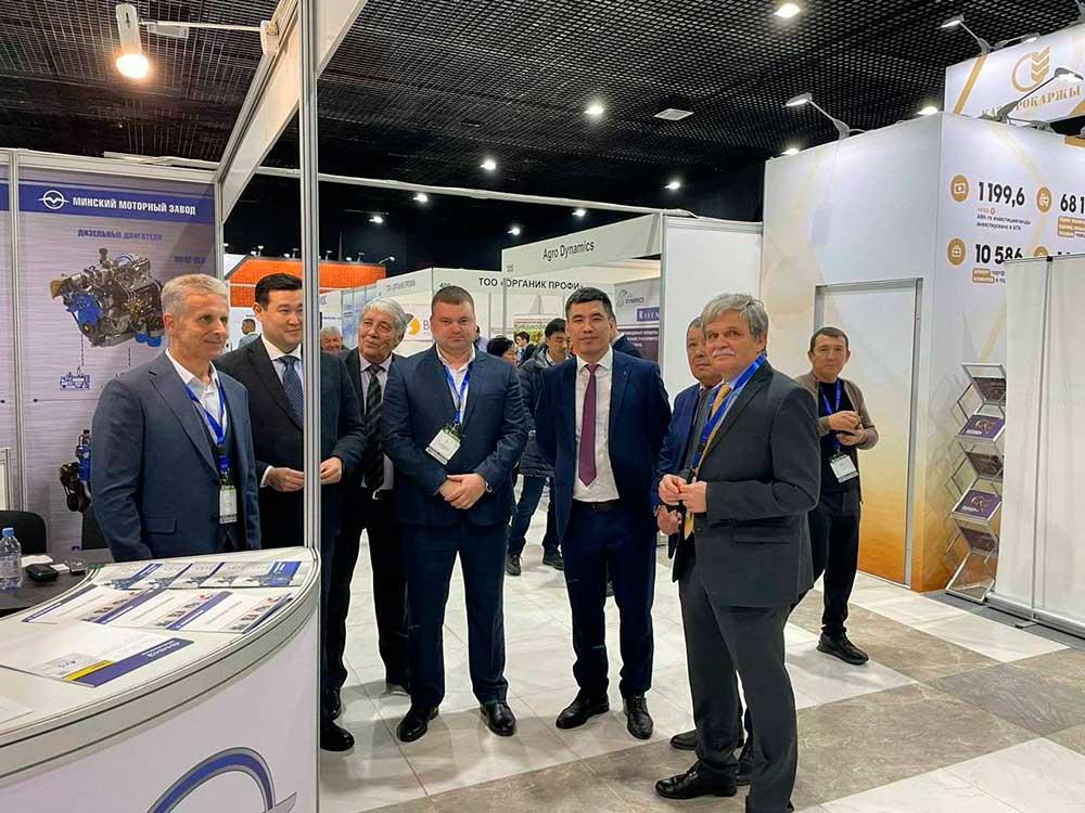 Торговый дом Минского моторного завода в Казахстане демонстрирует компрессорную станцию и дизель-генераторную установку ММЗ на выставке AgriTek Shymkent 2022