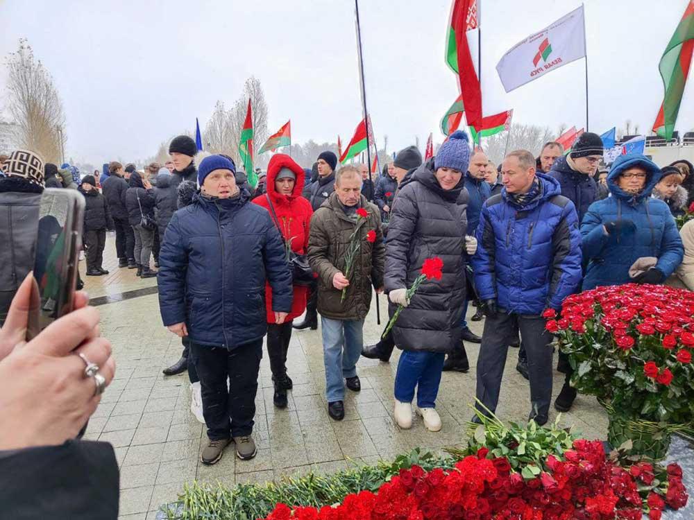 9 декабря 2022-го Метростроевцы приняли участие в Траурном митинге