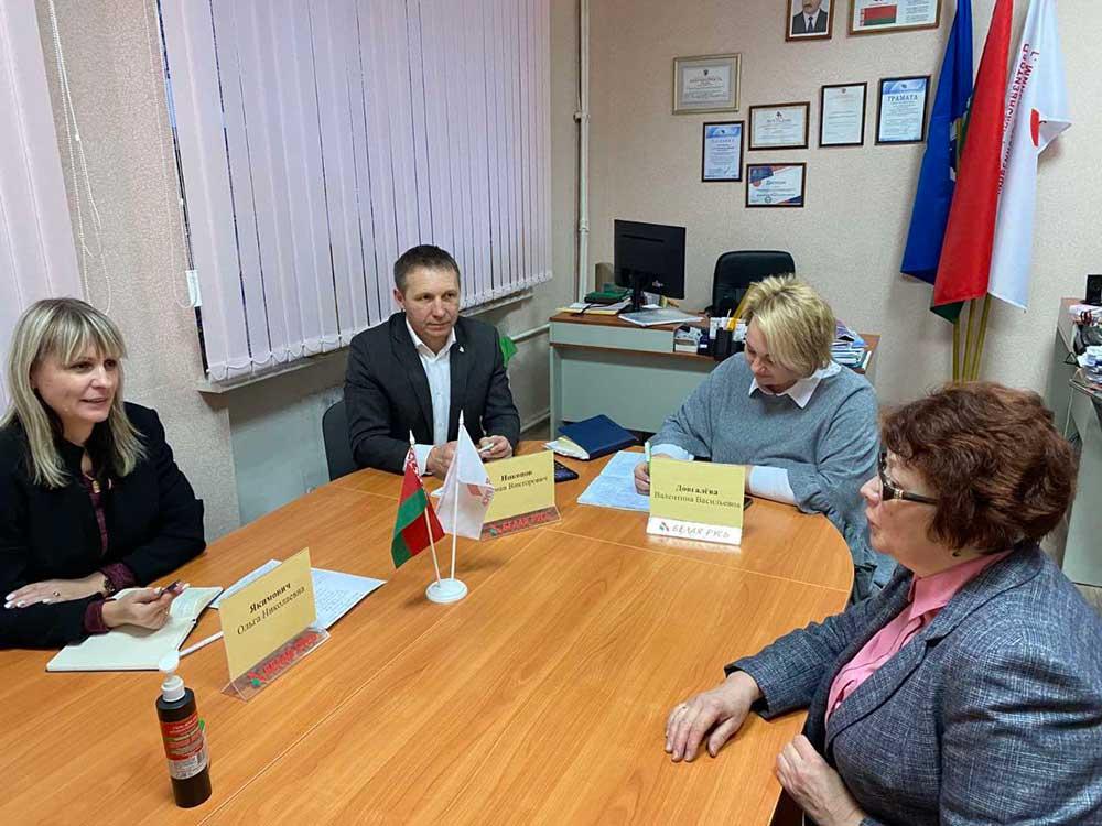 На базе общественной приемной Партизанской Белой Руси состоялся прием граждан в рамках единого Дня приема граждан депутатами Мингорсовета