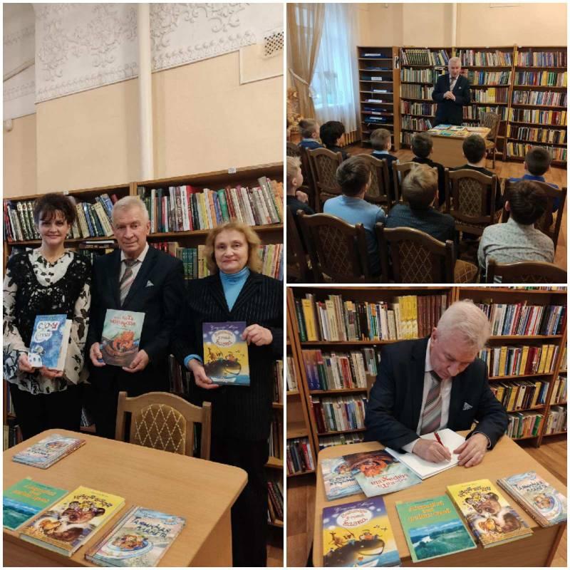 18.01.2023 г. В библиотеке № 8 им. М. Богдановича состоялась литературная встреча
