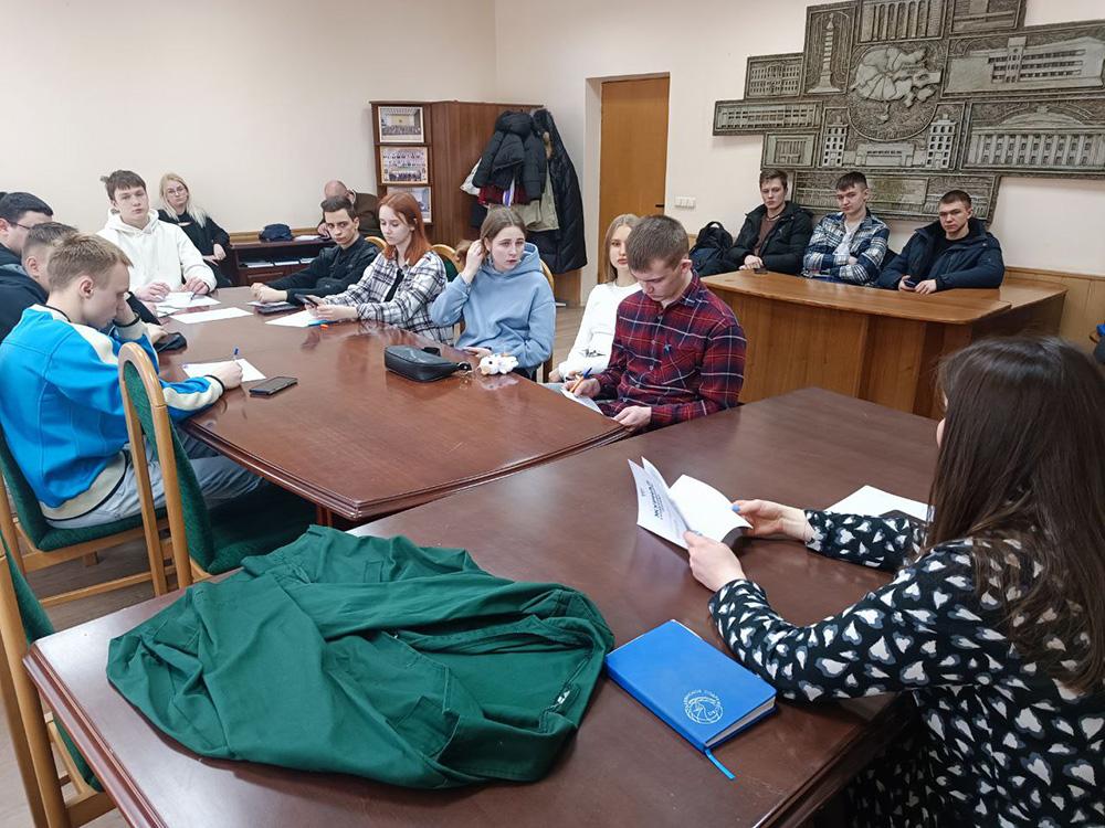 10 февраля прошло собрание с командирами студенческих отрядов