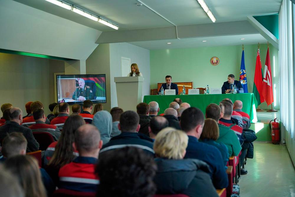 22.02.2023 Минский тракторный завод посетила Ольга Чемоданова