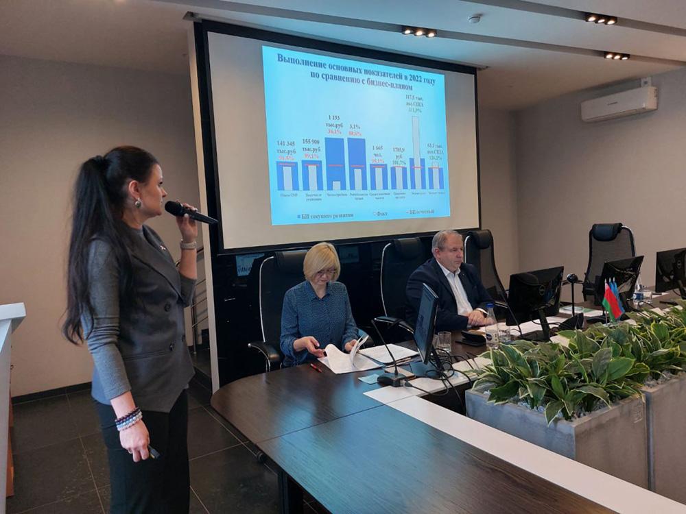 27 февраля 2023 года в УП «МИНСКМЕТРОСТРОЙ» прошла конференция трудового коллектива на которой были подведены итоги работы профсоюзной организации предприятия в 2022 году, определены цели и задачи на 2023год