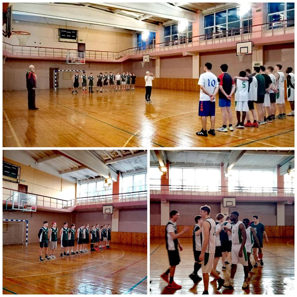 09.03.23 сборная команда филиала БНТУ МГАСК по баскетболу была приглашена на матчевую встречу с командой БГАТУ