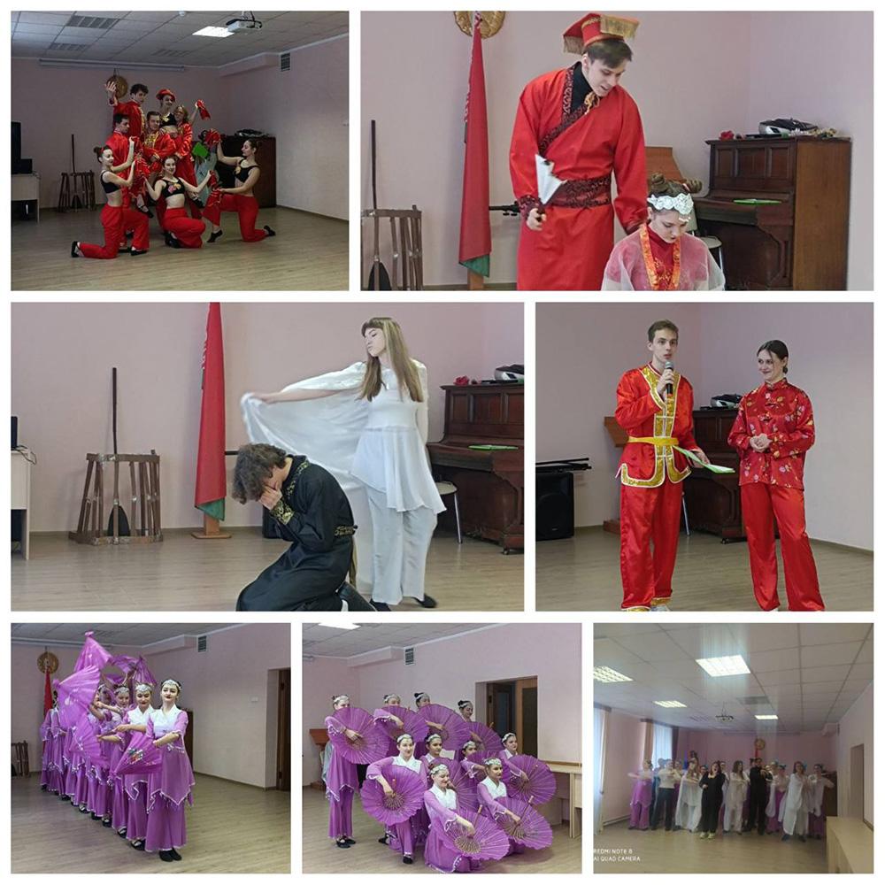 В ГУ "Территориальный центр социального обслуживания населения Партизанского района города Минска" "Театр Мэйхуа"