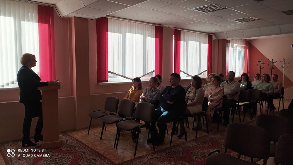 В Государственном учреждении "Центр по обеспечению деятельности управления по образованию администрации Партизанского района города Минска и подведомственных организаций" 16 марта состоялся час информирования "80 лет трагедии Хатыни"