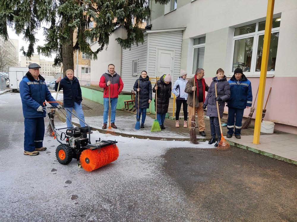 16 марта 2023 года в ГУ "Партизанский ФОЦ" состоялся единый санитарный день