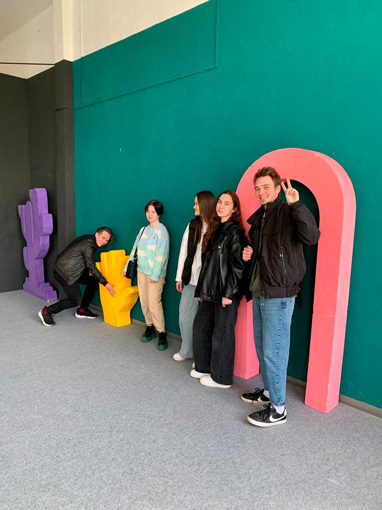 Экскурсия в инкубаторе малого предпринимательства КУП «Молодежная социальная служба»