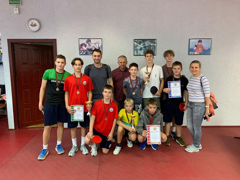 В воскресенье, 24.09.2023, прошел второй день Спартакиады по настольному теннису среди юношей Партизанского района