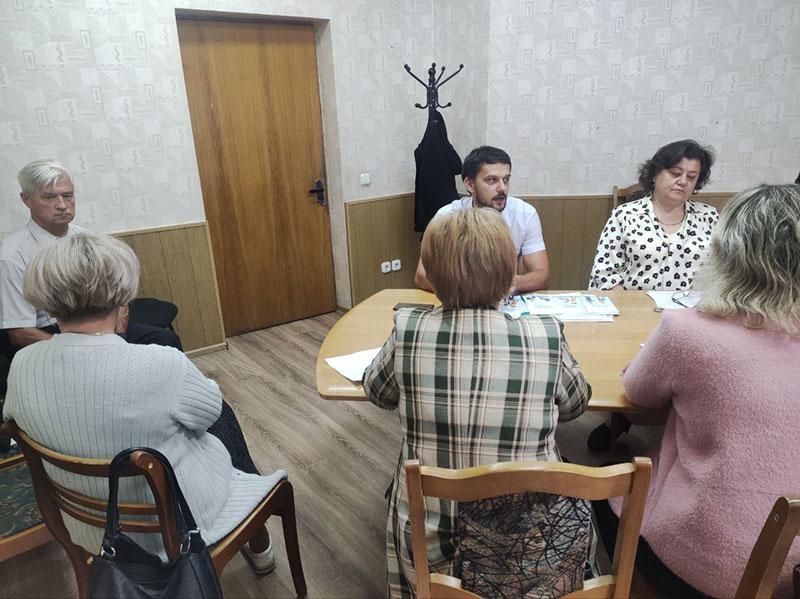 27.09.2023 в администрации Партизанского района города Минска состоялось заседание координационного совета  по делам инвалидов Партизанского района и комиссии по контролю за выполнением мероприятий по созданию условий безбарьерной среды