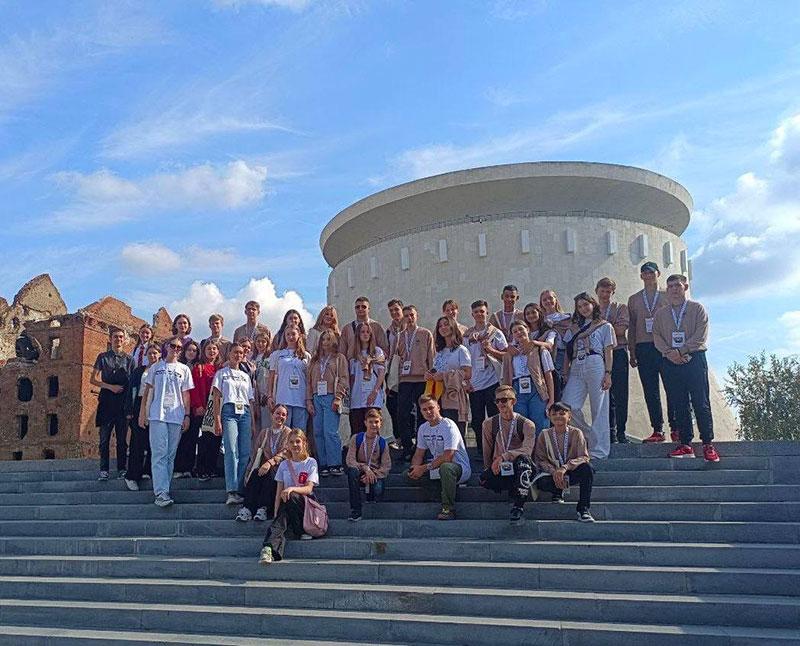 10 учащихся Партизанского района г.Минска, воспитанники военно-патриотического клуба ОРЛЯТА_НАСЛЕДНИКИ_ПОБЕДЫ стали участниками международного проекта "Непокорённые 2023".