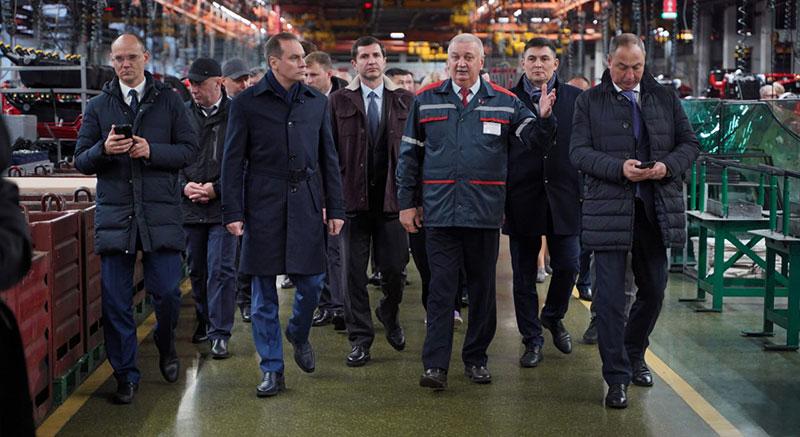 Высокие гости на МТЗ