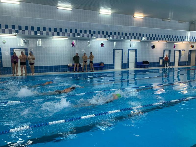 Районные соревнования по плаванию