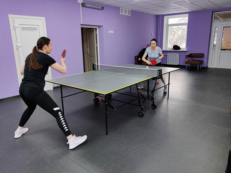 Соревнования по настольному теннису