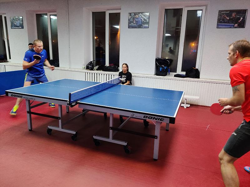 Соревнования по настольному теннису