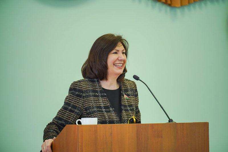 Встреча председателя Совета Республики  Натальи Кочановой с  трудовым коллективом ОАО «МТЗ»