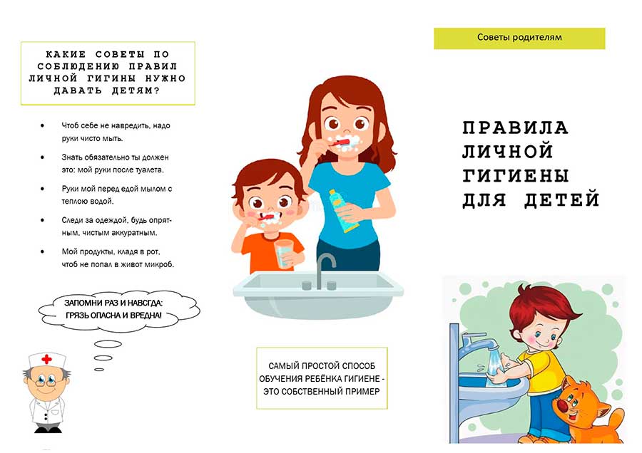 ПРАВИЛА ЛИЧНОЙ ГИГИЕНЫ ДЛЯ ДЕТЕЙ